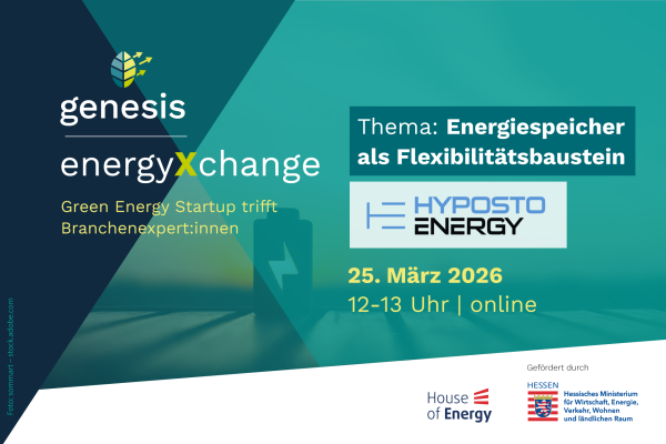 Banner energyXchange mit HYPOSTO ENERGY